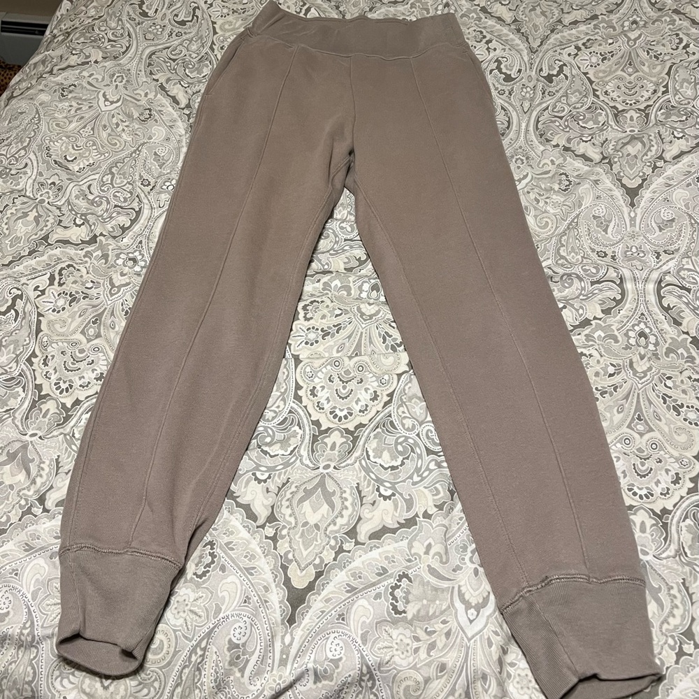 Abercrombie & Fitch Soft Collection Taupe Joggers
